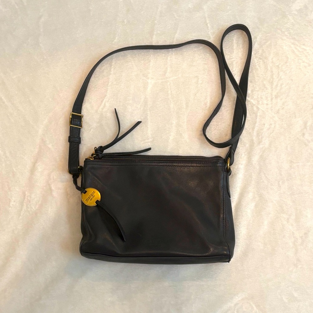 Margot genuine Black Leather purse